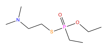 O-Ethyl S-2-dimethylaminoethyl ethylphosphonothiolate